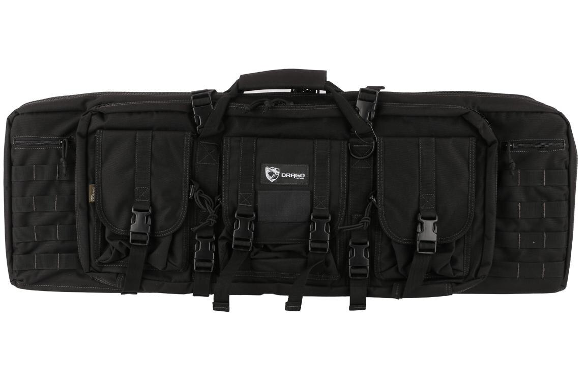 Drago Gear 36" Double Gun Case Black DRA12301BL
